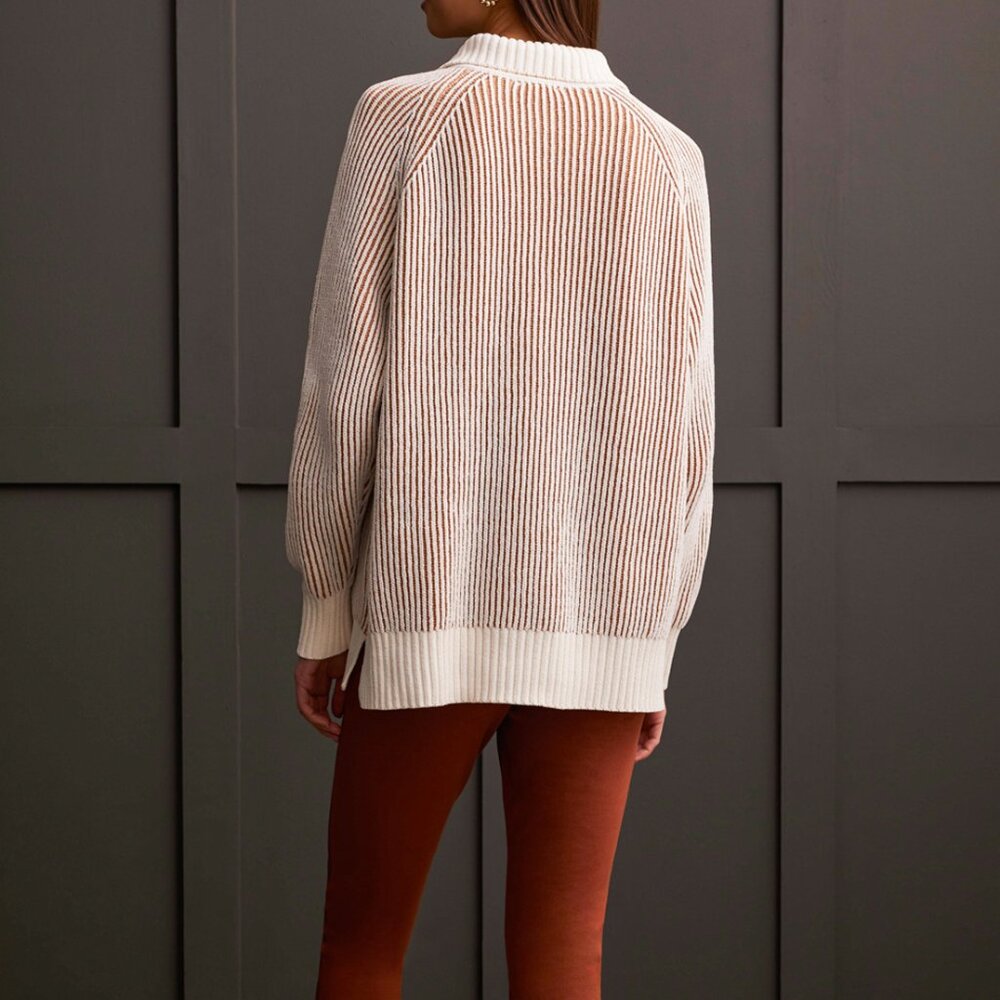 Tribal Ribbed Sweater - Picture 3 of 4